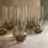 Miniature : Ensemble de 6 verres à citronnade verre fumé 
