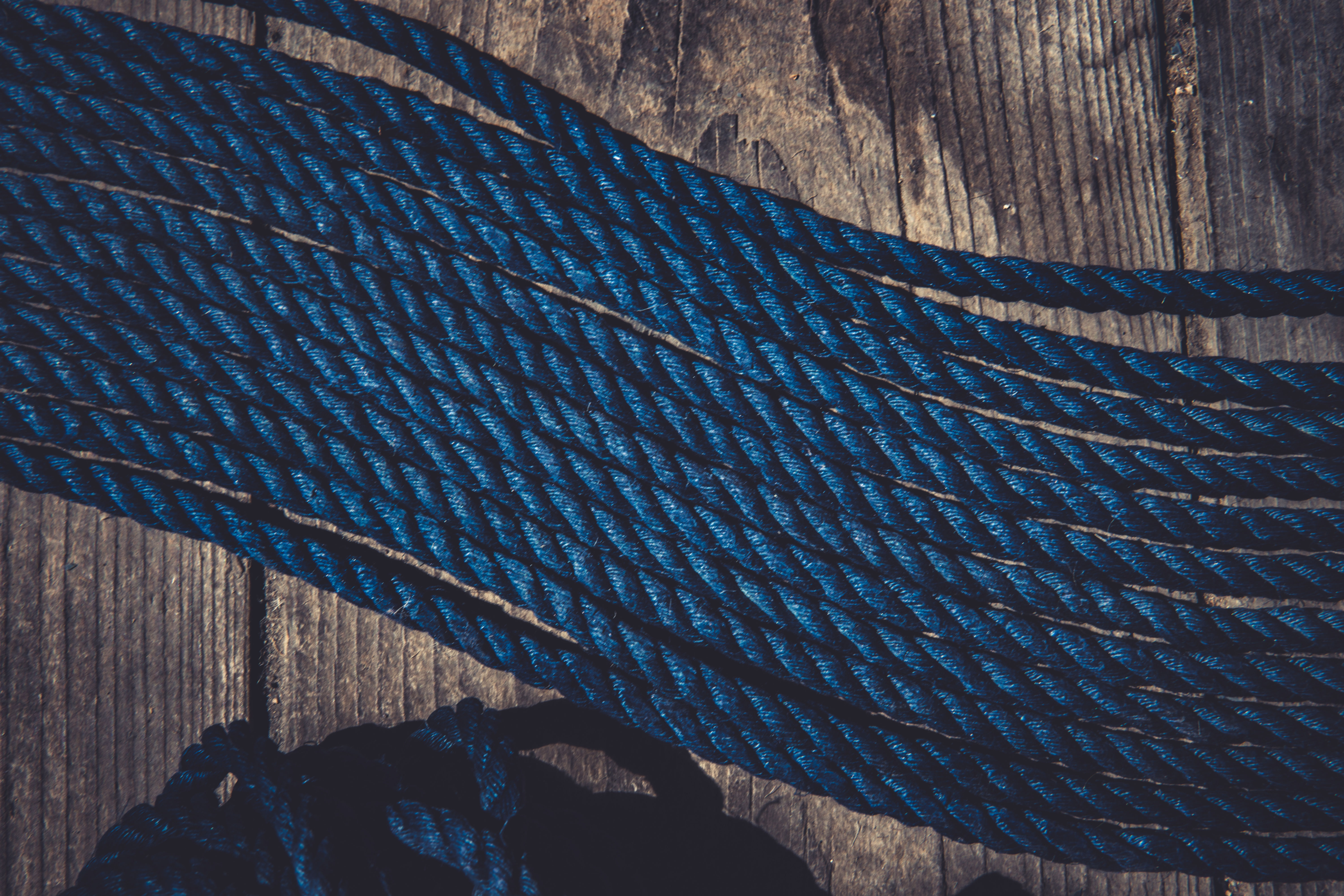 Hemp rope "ATLANTIC BLUE" | 8 meters