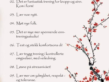 Wuhuu! Endelig er oppstart for trening rett rundt hjørne!