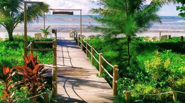 Área de lazer na Pousada Villa Bougainville Maragogi 3