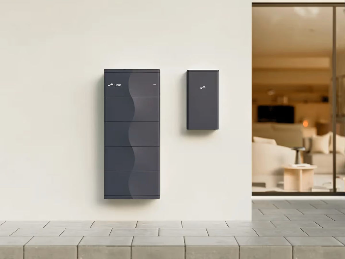 Lunar Battery Wall Installation