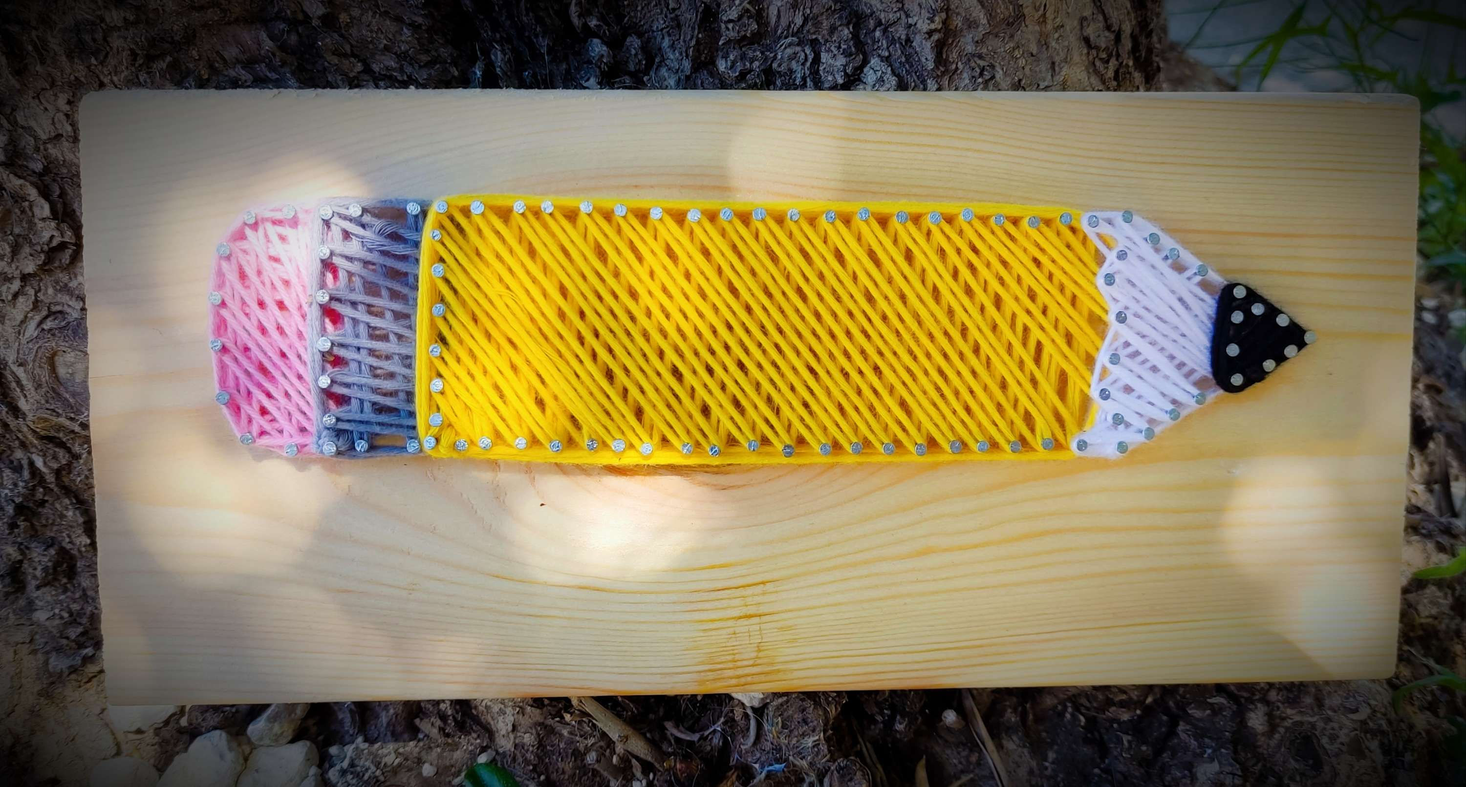 Pencil String Art 