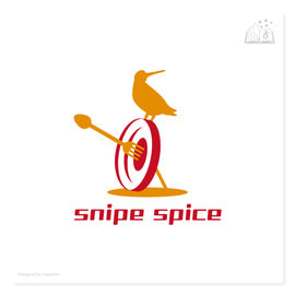 キッチンカーロゴ制作の事例 snipe spice