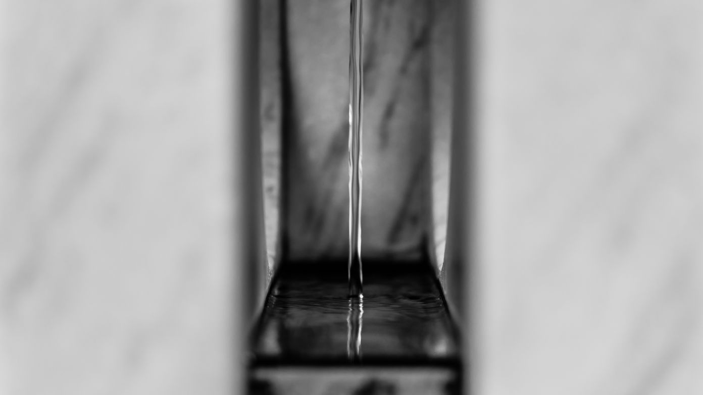 Interior architecture photography in black & white. Church San Giovanni Battista in Mogno (Switzerland) designed by Mario Botta. Photographed with Leica and with Hasselblad.