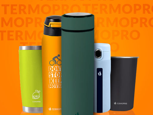 LANÇAMENTO TERMOPRO: OS COPOS QUE TE ACOMPANHAM