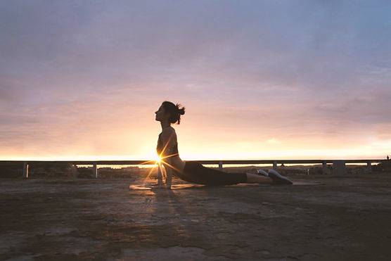 Yoga Sunset