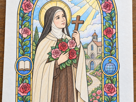 Introducing Sisters in Sainthood: A Catholic Coloring Book of Women Saints