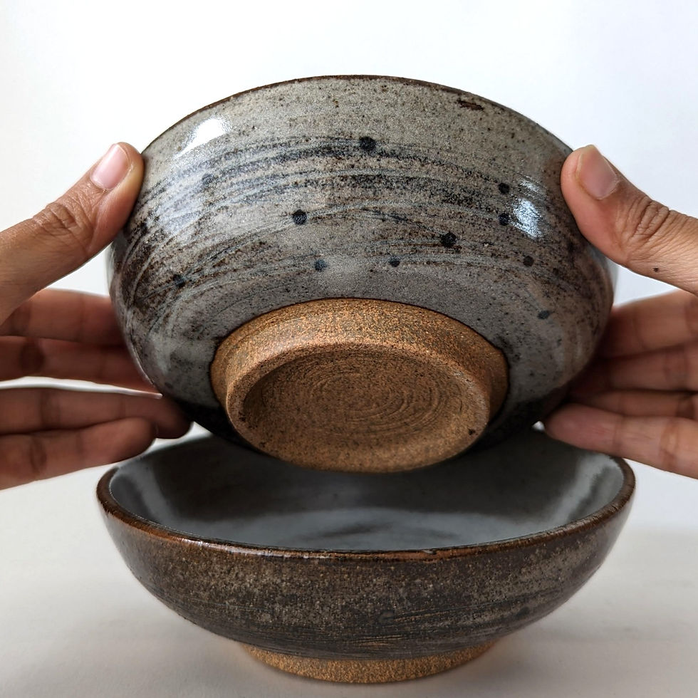 Thumbnail: Hiragata Bowl  |  Set of 2