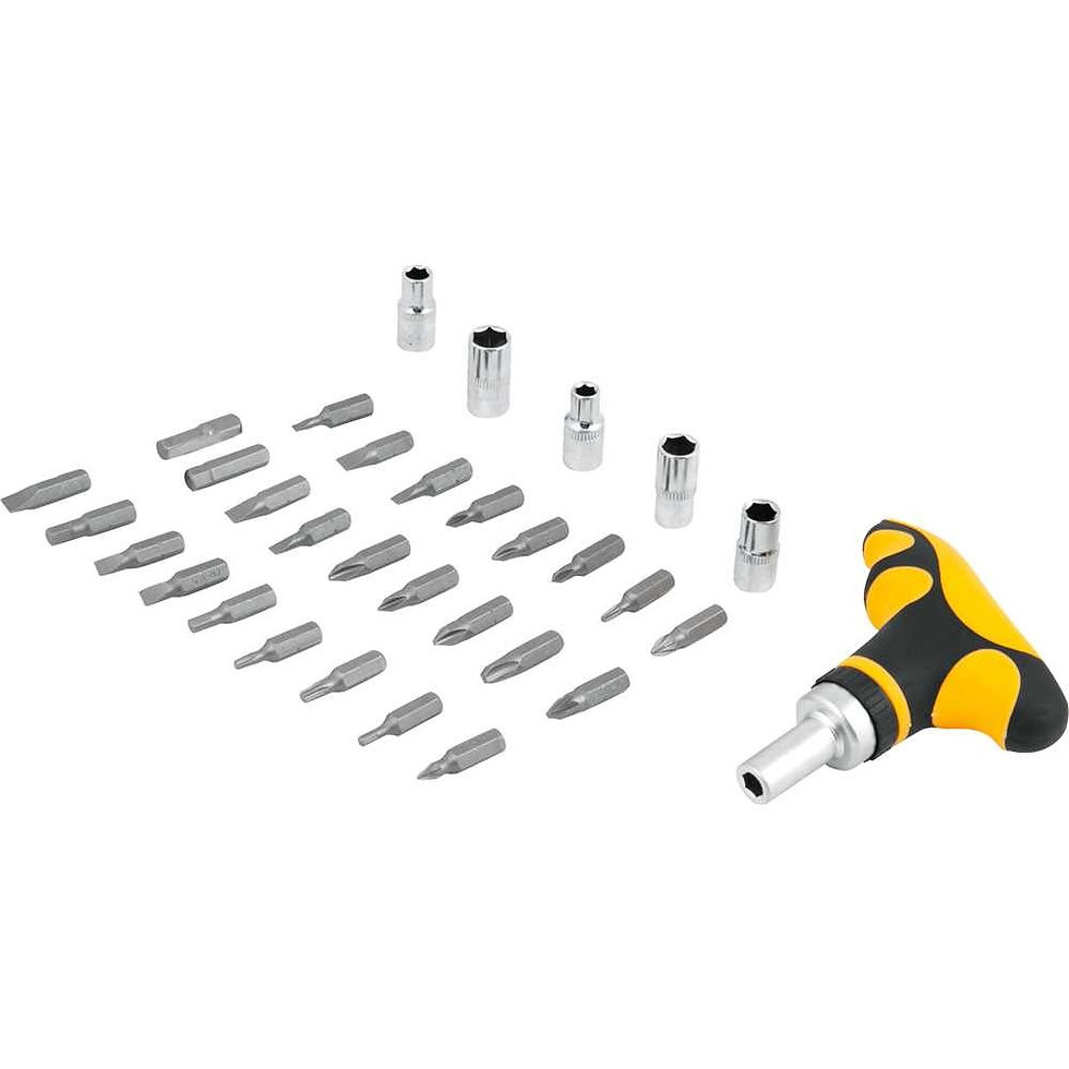 Miniatura: JOGO DE BITS/PONTEIRAS COM 32 PEÇAS ENCAIXE SEXTAVADO DE 1/4" VONDER