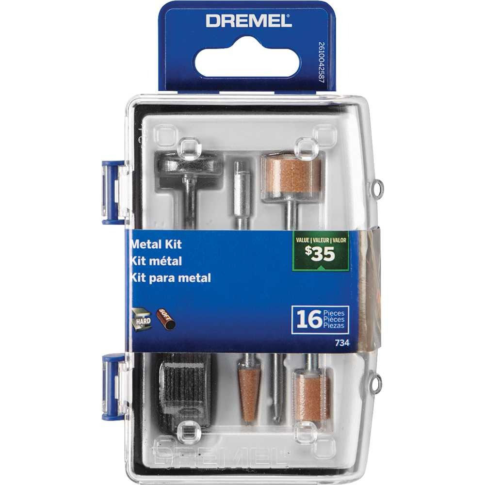 JOGO DE ACESSÓRIOS PARA METAL 16 PEÇAS 734 DREMEL