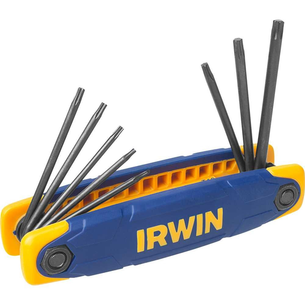 JOGO DE CHAVES HEXALOBULAR TIPO CANIVETE T6 A T25 COM 7 PEÇAS IW10766 IRWIN