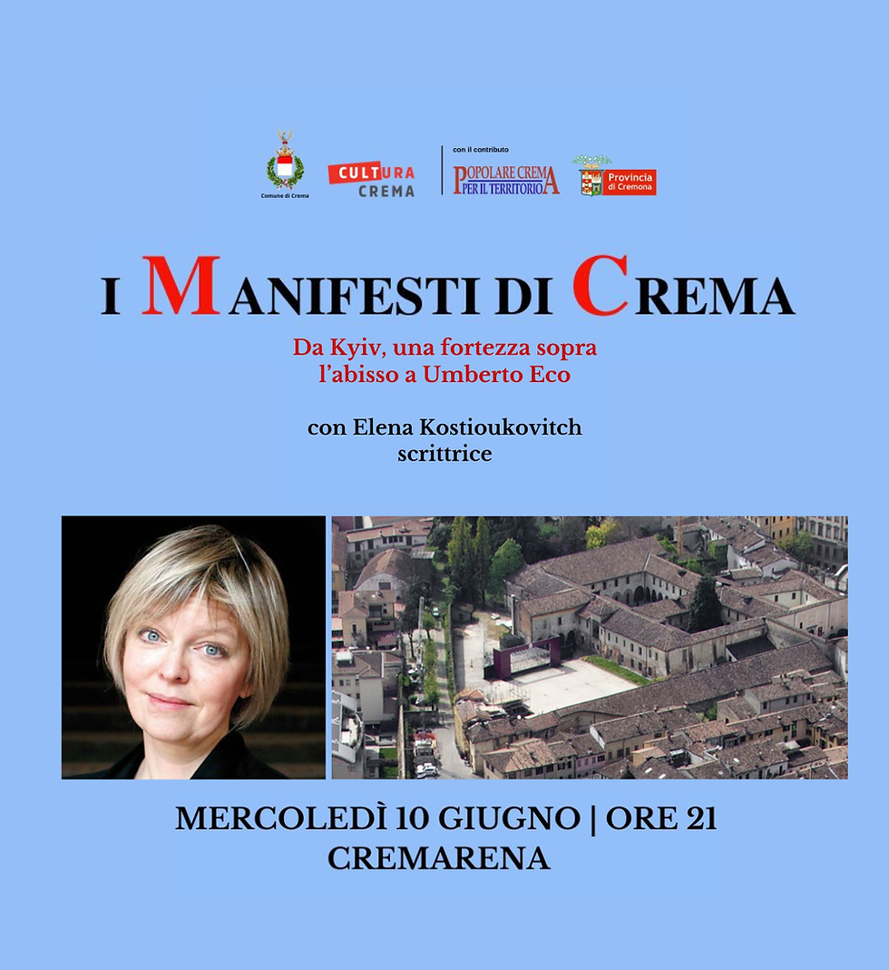 I MANIFESTI DI CREMA