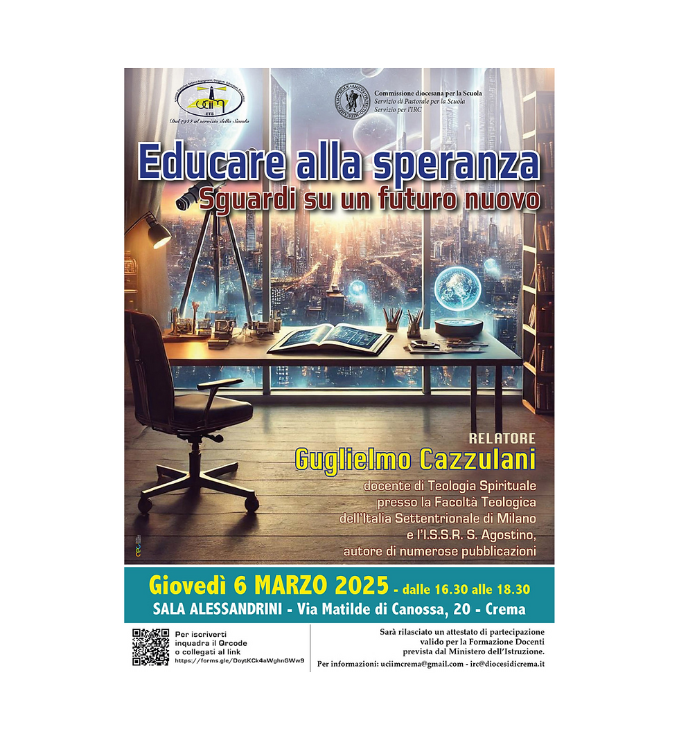 EDUCARE ALLA SPERANZA