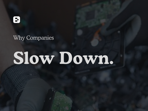 Why Companies Slow Down As They Grow