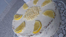 Zitrone Vanille Torte