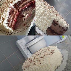 Himbeer Schoko Torte
