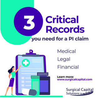 3 Critical Records you need for a PI Claim: Providing Solutions