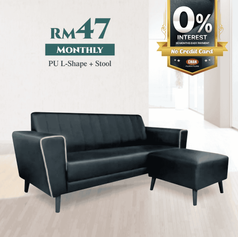 Sofa Harga Bulanan RM47 melalui Ansuran Kedai