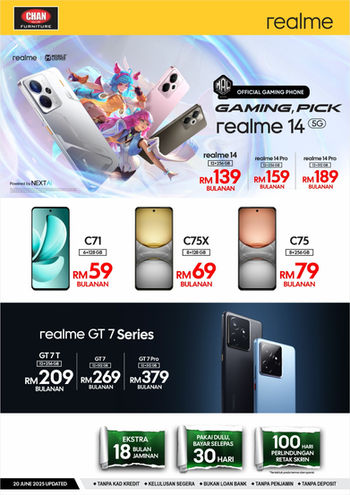 Realme Malaysia – Telefon Murah dengan Ansuran Bulanan Mampu Milik