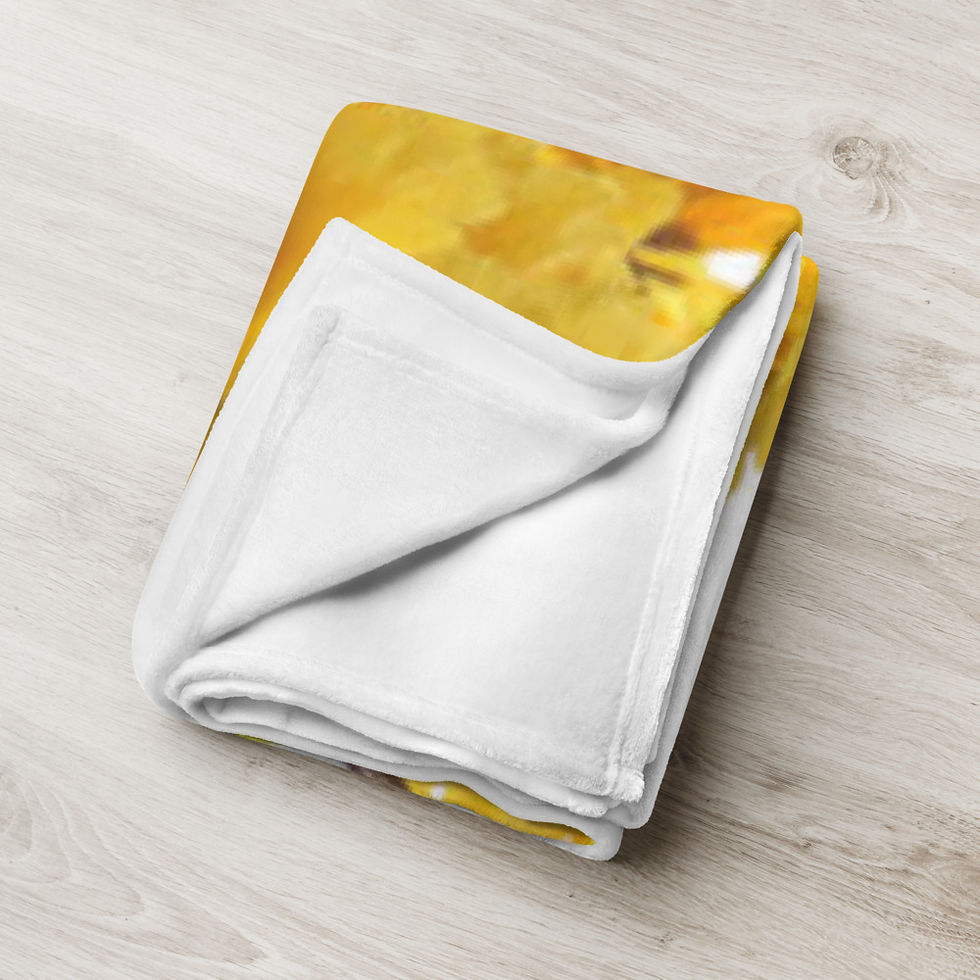 Thumbnail: Yellow Tabebuia Throw Blanket