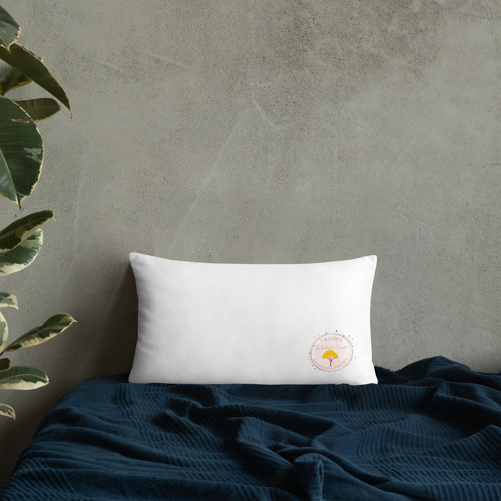 Thumbnail: Decorative Pink Tabebuia Pillow #2