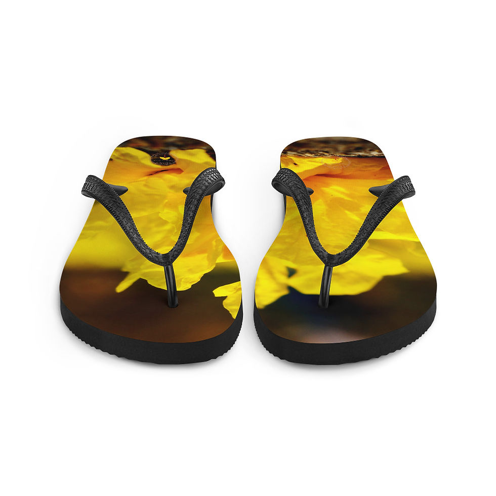 Thumbnail: Yellow Tabebuia Flip-Flops