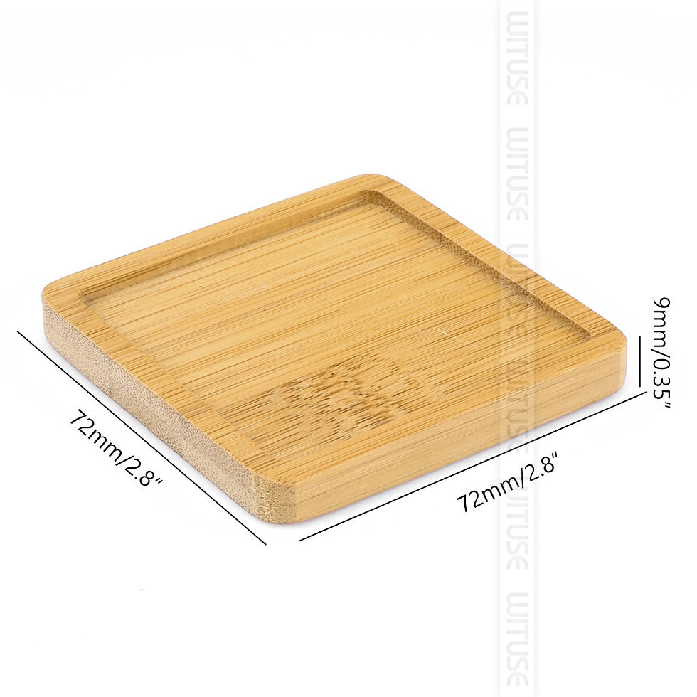 Thumbnail: Flower Pots Nursery Planter Bamboo Tray Anti-Fade 14 Style Home Decor