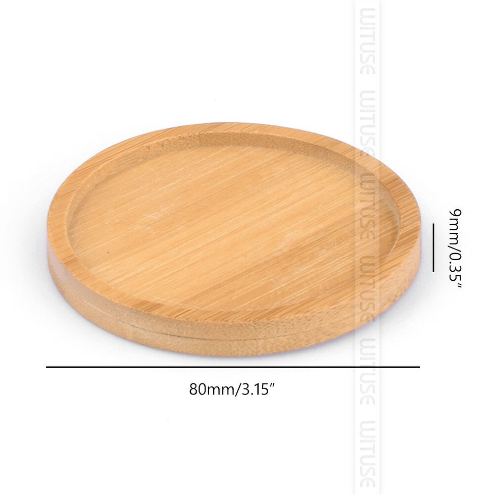 Thumbnail: Flower Pots Nursery Planter Bamboo Tray Anti-Fade 14 Style Home Decor