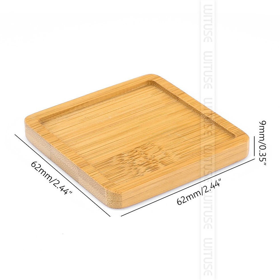 Thumbnail: Flower Pots Nursery Planter Bamboo Tray Anti-Fade 14 Style Home Decor
