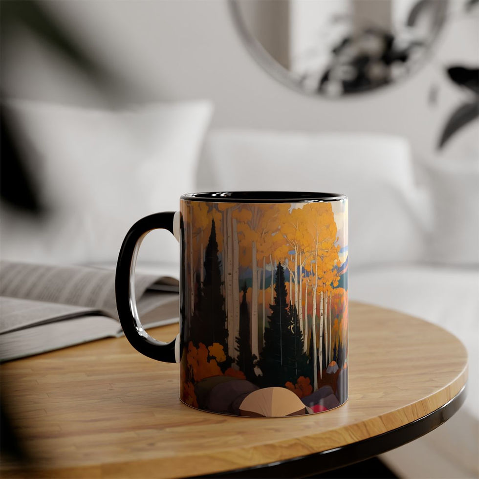 Thumbnail: Autumn 4 Accent Mugs, 11oz