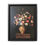 Thumbnail: A large Vase of flower 3 Matte Canvas, Framed (Multi-color)