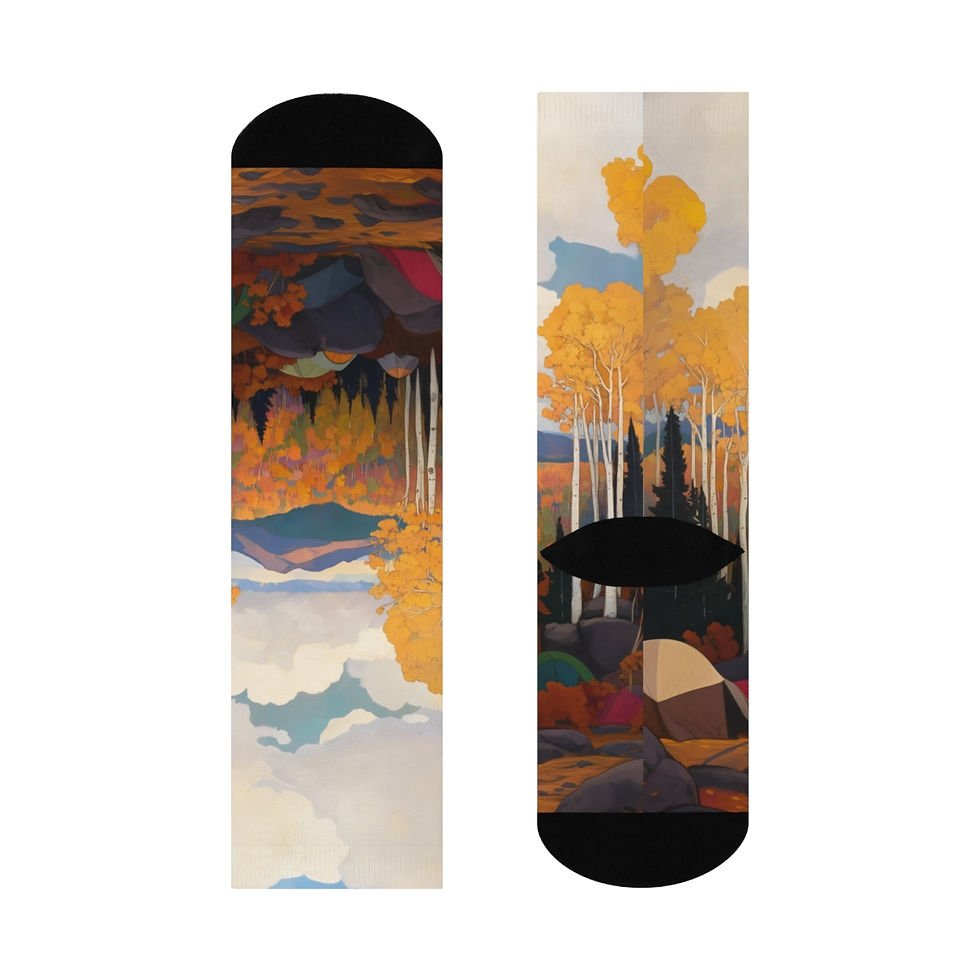 Thumbnail: Autumn 4 Cushioned Crew Socks