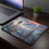 Thumbnail: Futuristic Rectangular Mouse Pad