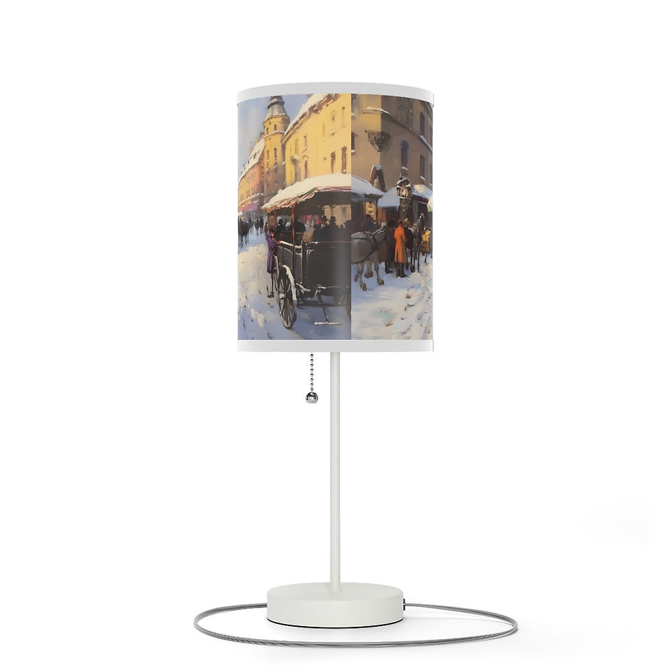 Thumbnail: Old timely market 1 Lamp on a Stand, US|CA plug