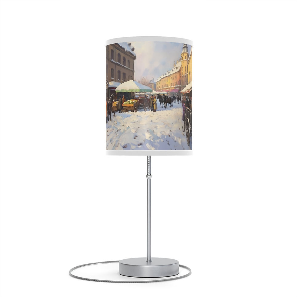 Thumbnail: Old timely market 1 Lamp on a Stand, US|CA plug