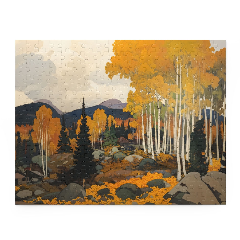 Thumbnail: Autumn 2 Puzzle (120, 252, 500-Piece)