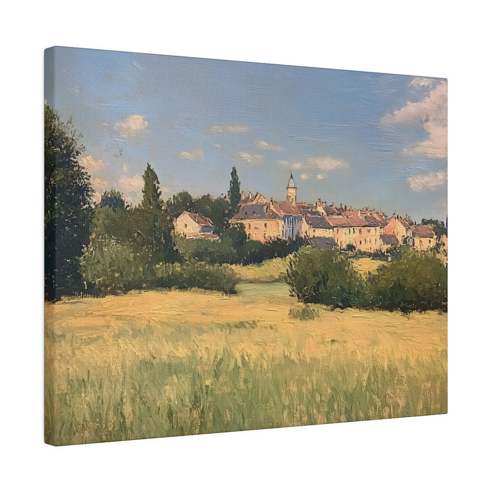 Thumbnail: Old Town Matte Canvas, Stretched, 0.75"