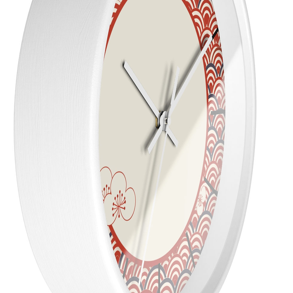Thumbnail: Japanese pattern Wall Clock