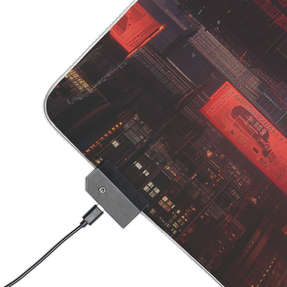 Thumbnail: Futuristic LED Gaming Mouse Pad
