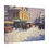 Thumbnail: Old timely market 3 Matte Canvas, Stretched, 0.75"