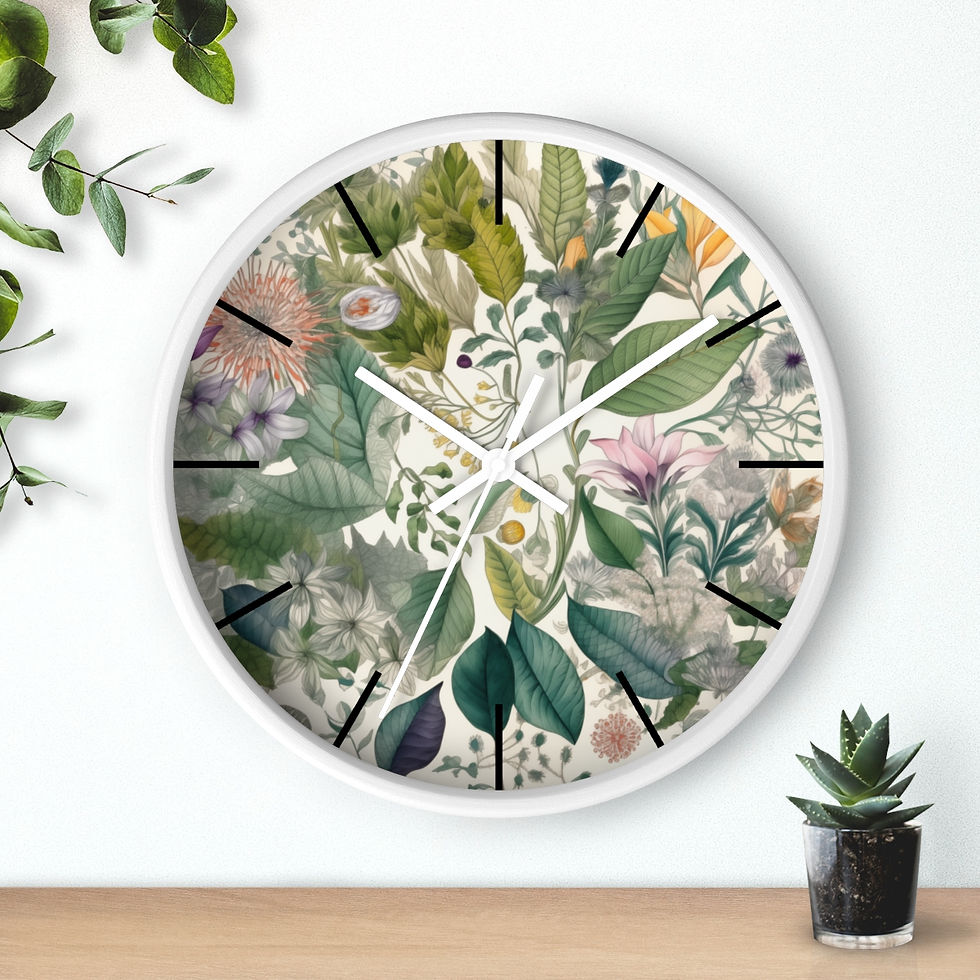 Thumbnail: Botanical 2 Wall Clock