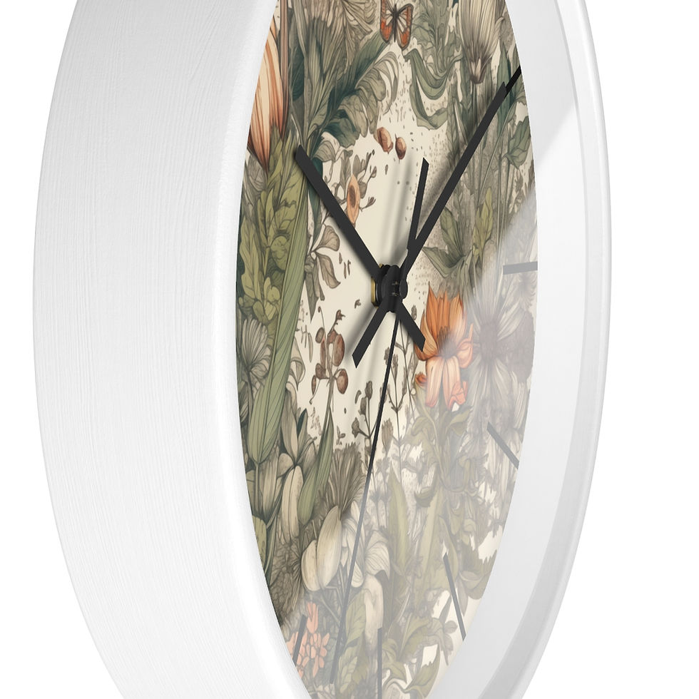 Thumbnail: Botanical Wall Clock