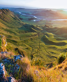 Sunset in Mountain