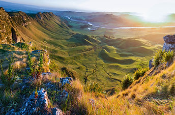 Sunset in Mountain