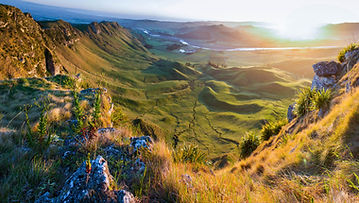 Sunset in Mountain