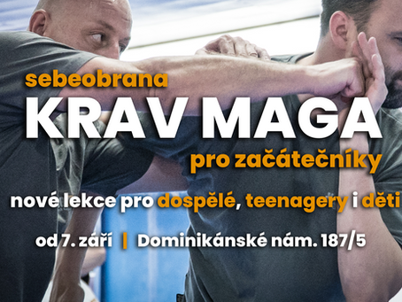Nábory nováčků do sebeobrany Krav Maga od září 2026