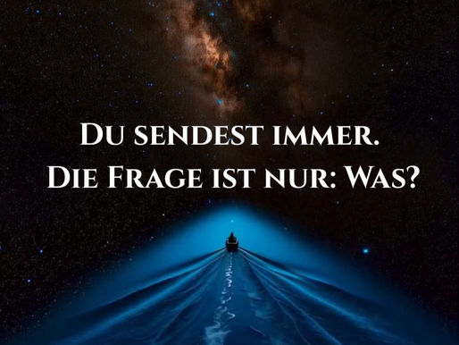 Bewusstsein ist Ausrichtung – nicht Suche