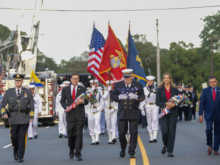 Morris County Marks 24th Anniversary of 9/11 With Ceremony of Remembrance