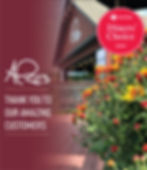 Mums in front of restaurant