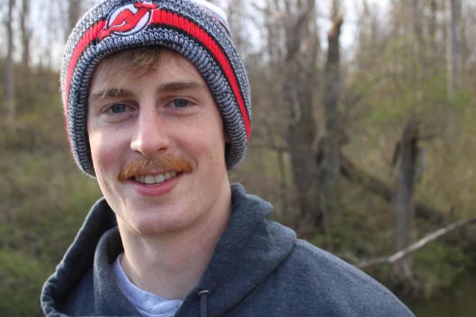 Sean Cranmer wearing a hat